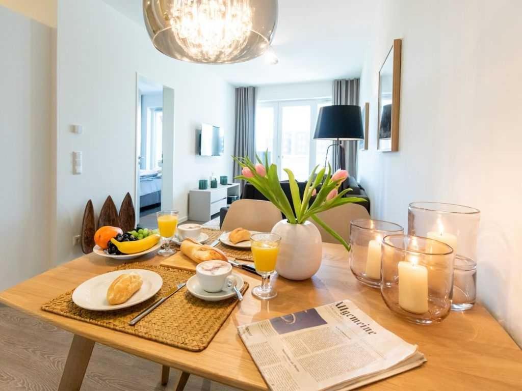 Hafenspitze App 12 Apartment Wismar Bagian luar foto